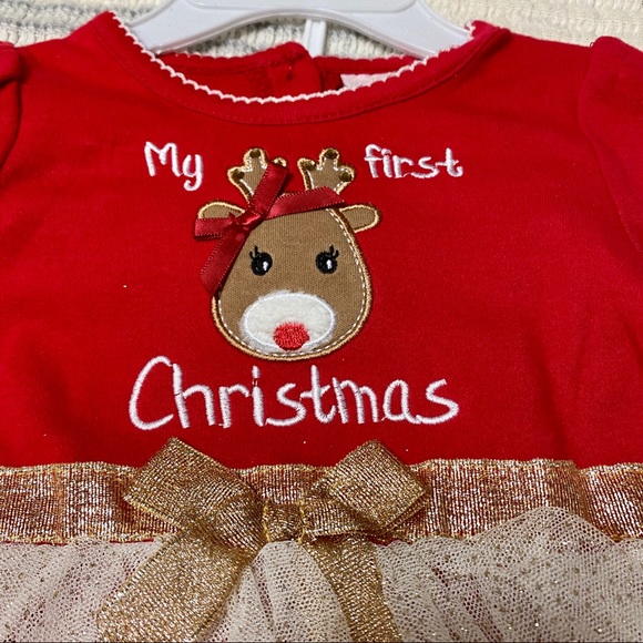My First Christmas 2 Piece Set 3/6 Months